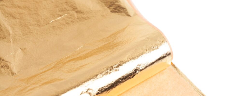 Foil blocking creates sharp visual contrast, adds texture you can feel, & immediately changes how people perceive the item they’re holding