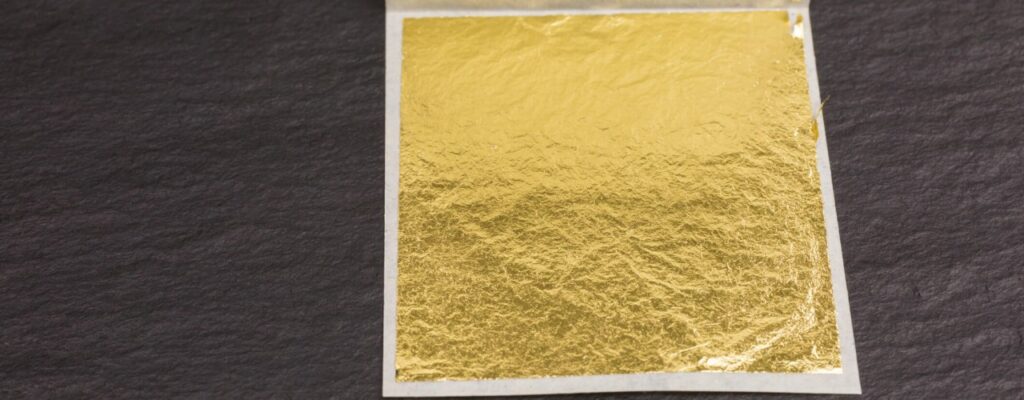 Foil blocking is a traditional finishing method where a thin layer of metallic or pigmented foil is applied to a surface using heat & pressure